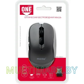 Мышь Smartbuy One SBM-200AG-G картинка 4